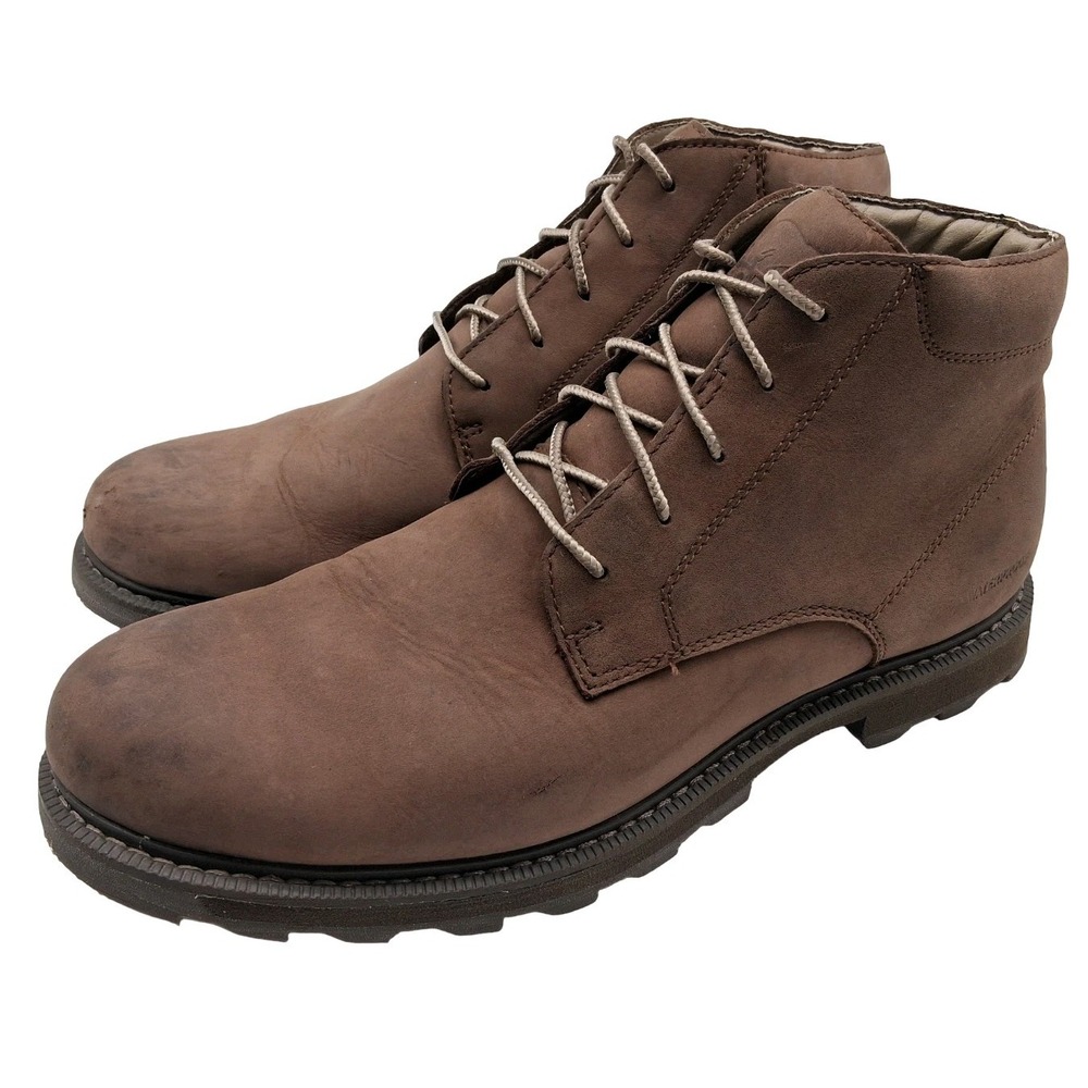 Sorel Boots Mens Size 11 Brown Nubuck Chukka Lace Up Ankle Casual NM3847-256